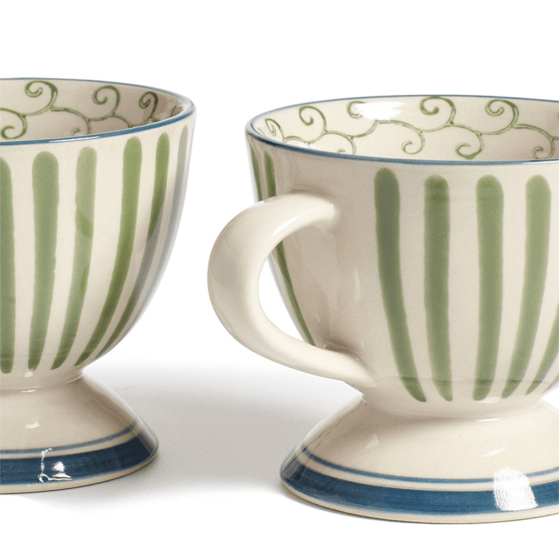 Kintaro Set of 4 Mugs, 300ml, Putting Green