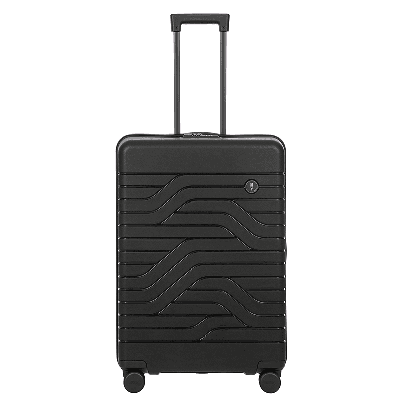Ulisse Expandable Suitcase, H71 x W28 x L49cm, Black