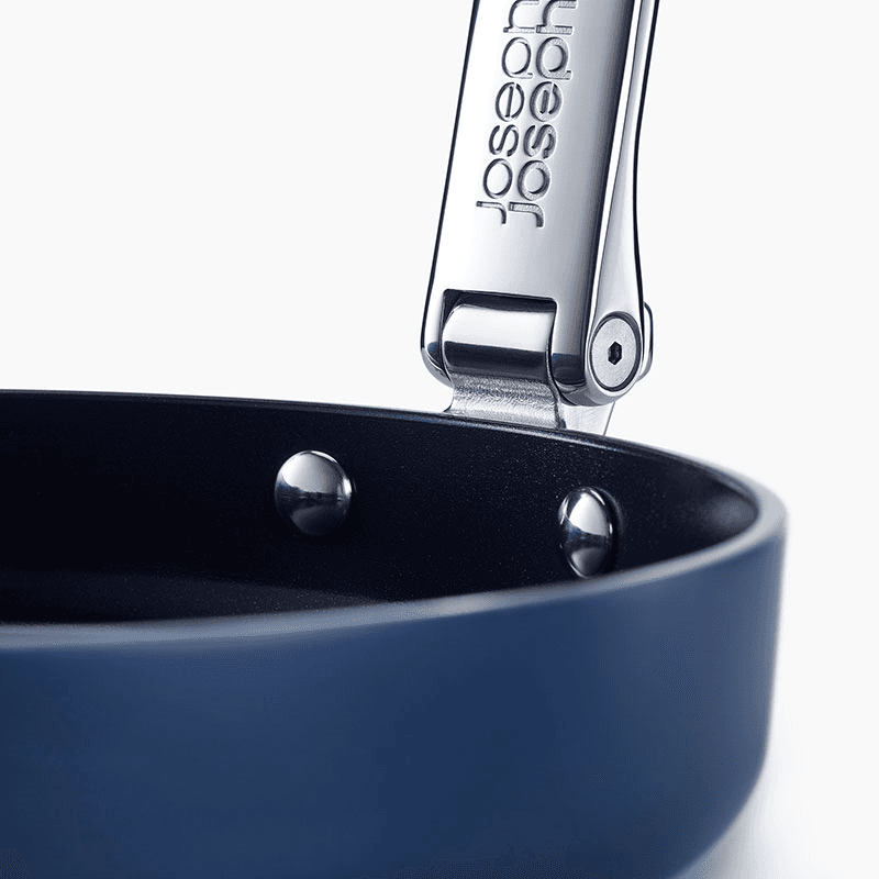 Space Folding Frying Pan, 20cm, Midnight Blue