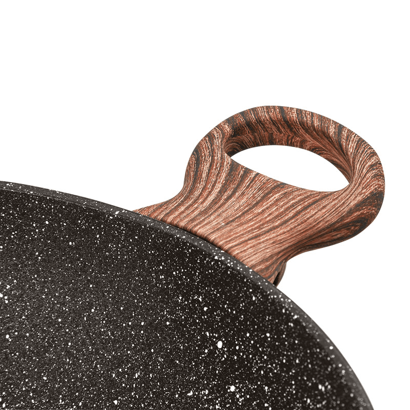 Rock & Rose Saute Pan, D28cm, Black