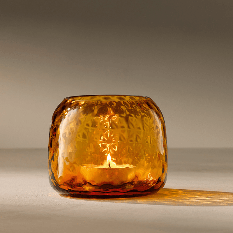 Dapple Tealight/Vase, H7cm