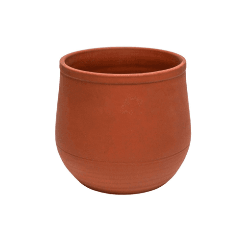Image showing the Handthrown Planter, D19cm, Burnt Umber product.