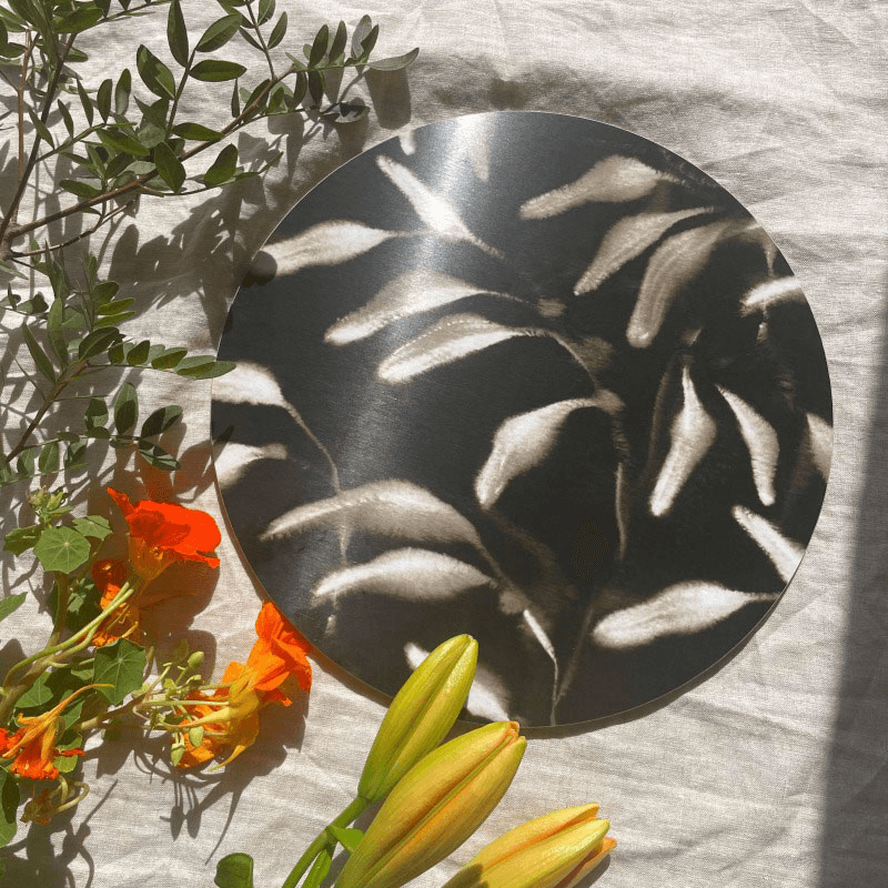 Amongst Placemat, D28cm, Gold Black