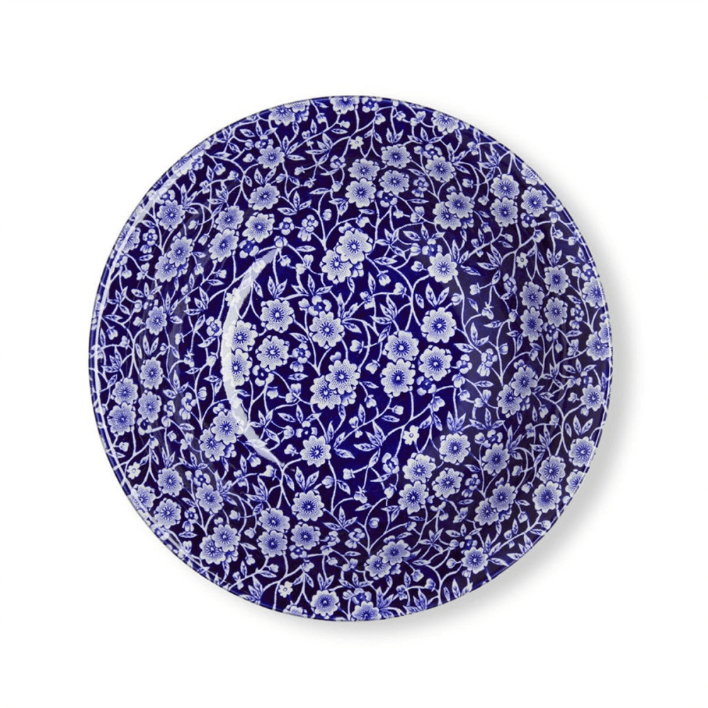 Calico Soup Bowl, D20.5cm, Blue