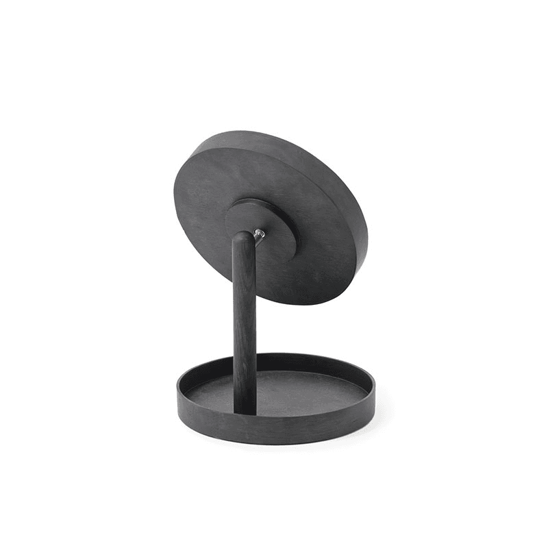 Look Magnify Mirror, H37 x D25cm, Black