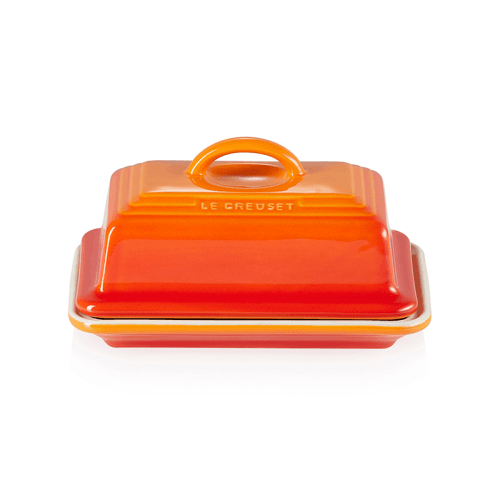 Image showing the Stoneware Butter dish, 17 x 13 x 9cm, volcanic product.