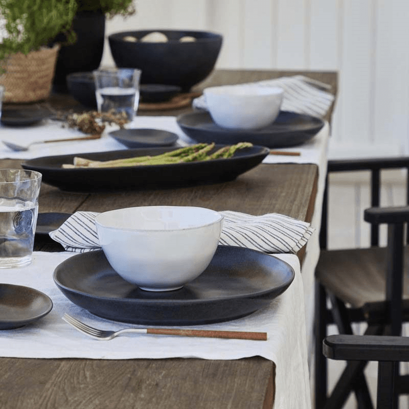 Livia Set of 6 Fruit Bowls, D13cm, Gloss White