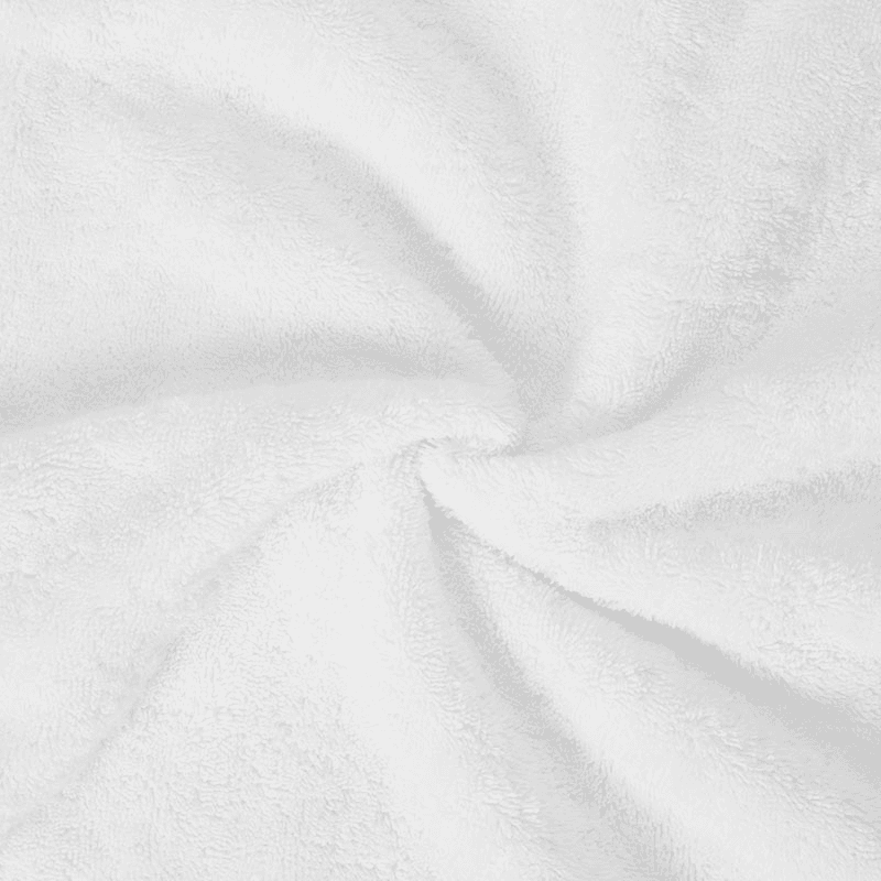 Plain Organic Cotton Bath Sheet, White