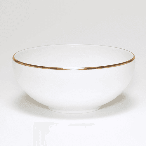 Image showing the Breakfast Bowl, D15cm, Gold Rim product.