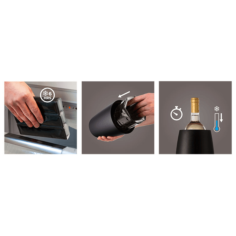 Active Wine Cooler Elegant, Black