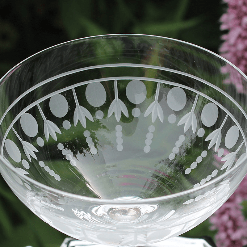 Nouveau Saucer Champagne, 210ml, Clear
