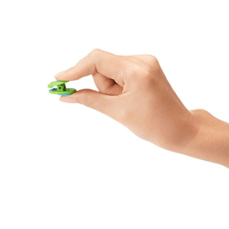 8 pack of magnetic mini clips, assorted colours