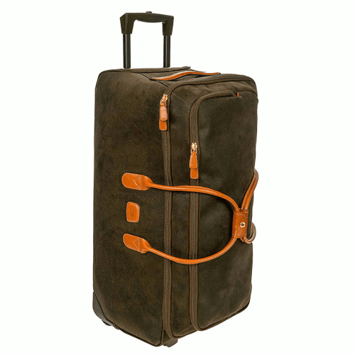 Image showing the Life Holdall With Wheels, H32 x W37 x L72cm, Olive product.