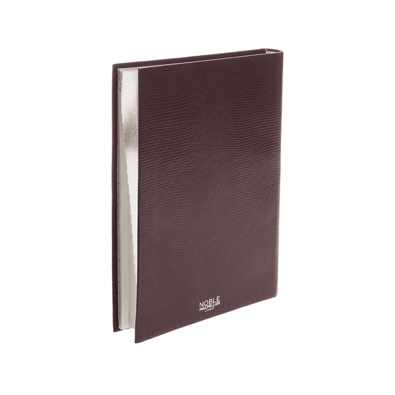 Jubilee Portrait Address Book, 15.5 x 21.5cm, Plum