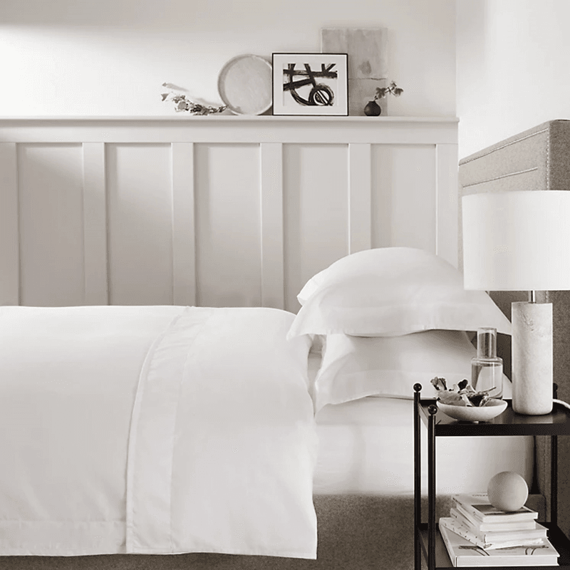 Somerton Standard Oxford Pillowcase, White