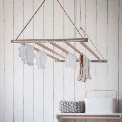 Image showing the Chalford Ceiling Dryer, Beech product.