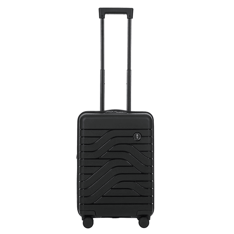 Ulisse Expandable Suitcase, H55 x W23 x L37cm, Black
