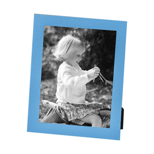 Image showing the Hungerford Unmounted Photo Frame, 8 x 10", Light Blue product.