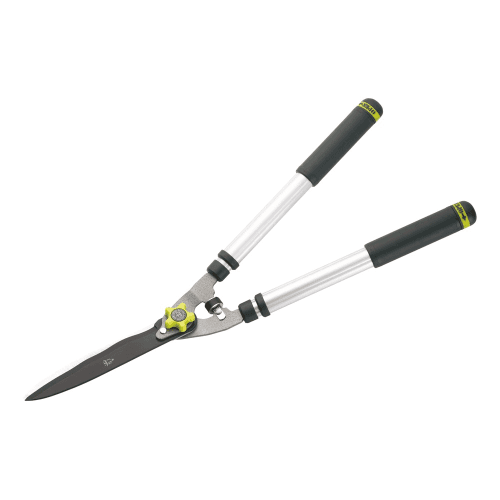 Image showing the Telescopic shears, H66.5 x W25.5cm, Green/Silver/Black product.