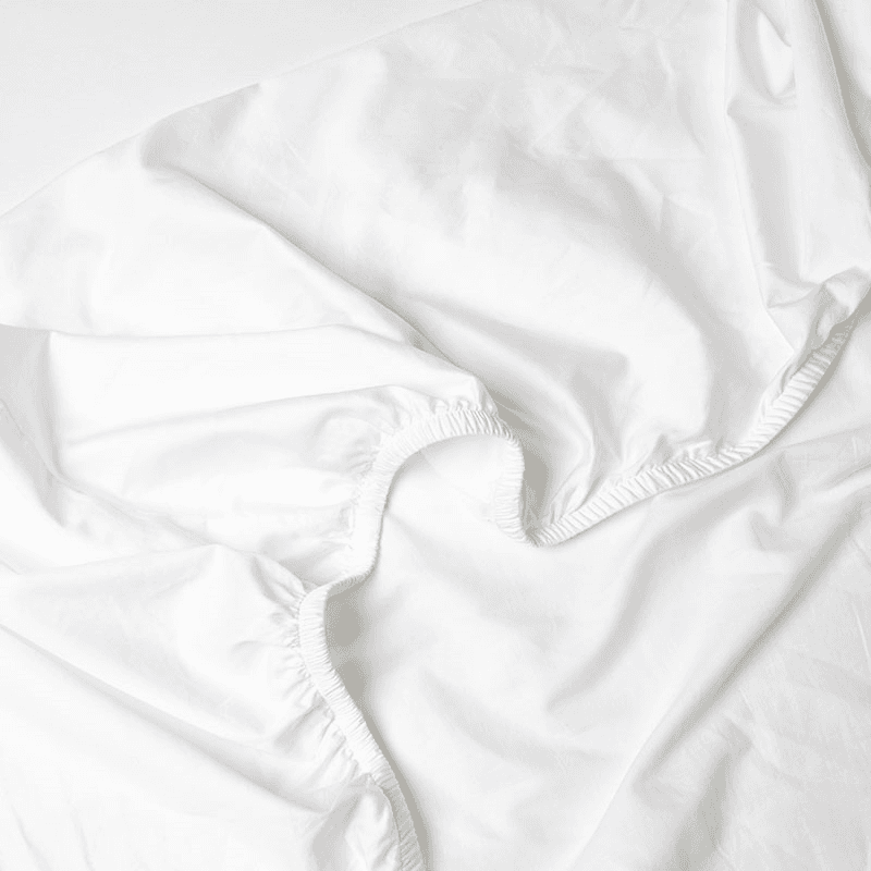 The Perfect 300 Thread Count Deep Fitted Sheet, Double, White