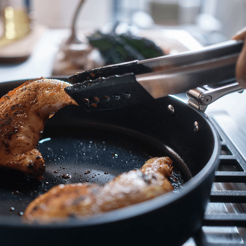 Space Folding Frying Pan, 30cm, Midnight Blue