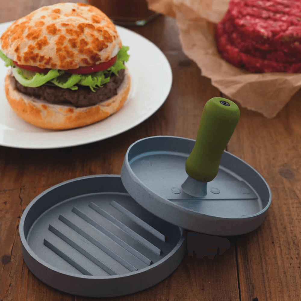 Quarter pounder burger press