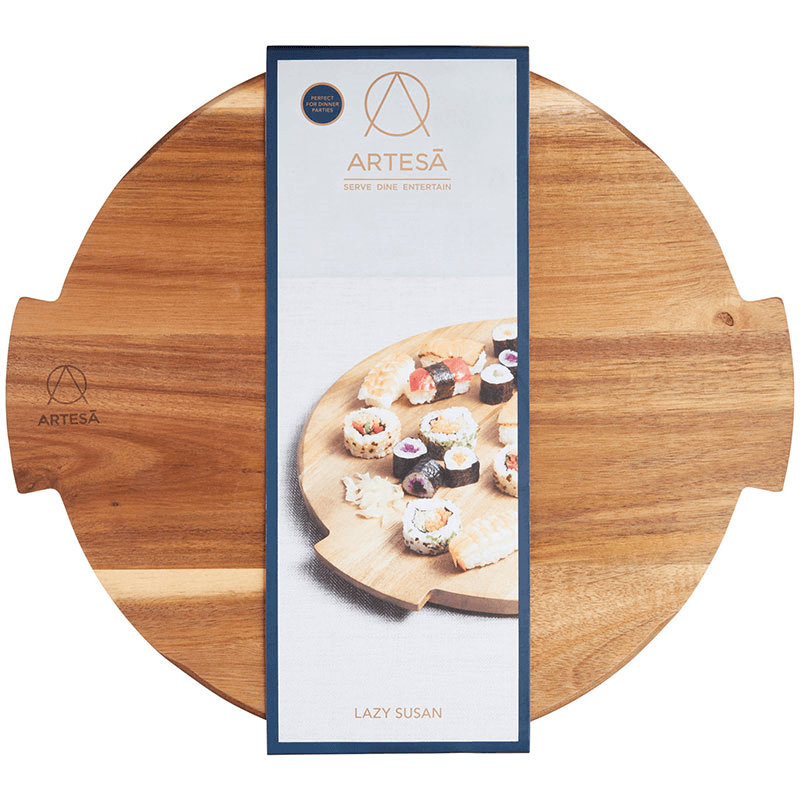 Lazy susan, 39 x 35cm, Acacia Wood