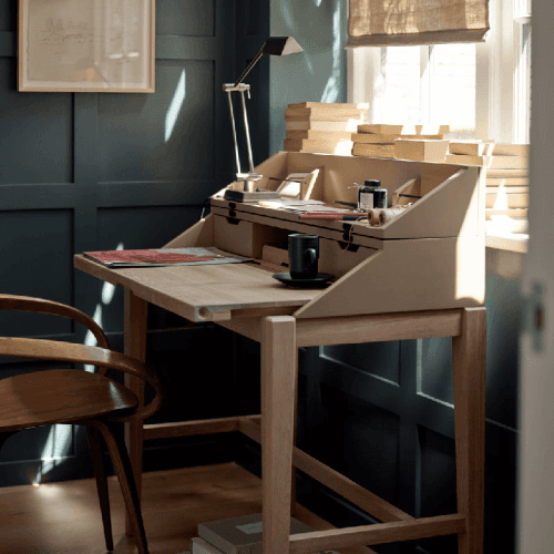 Image showing the Ardingly Desk, Lily product.