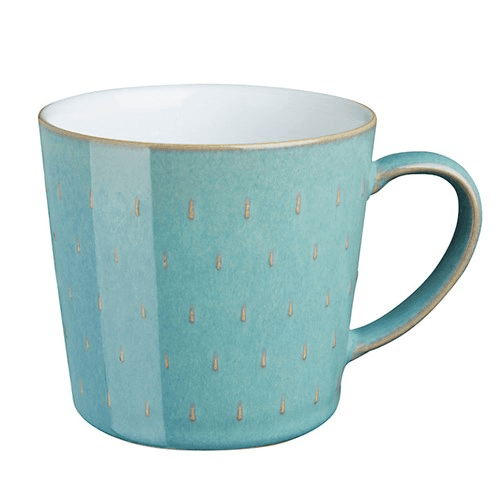 Azure Cascade mug, 40cl - 9.5 x 9cm, aquamarine