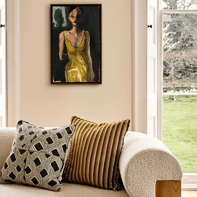 Pierre Frey Behanzin Cushion, 50 x 50cm, Sage