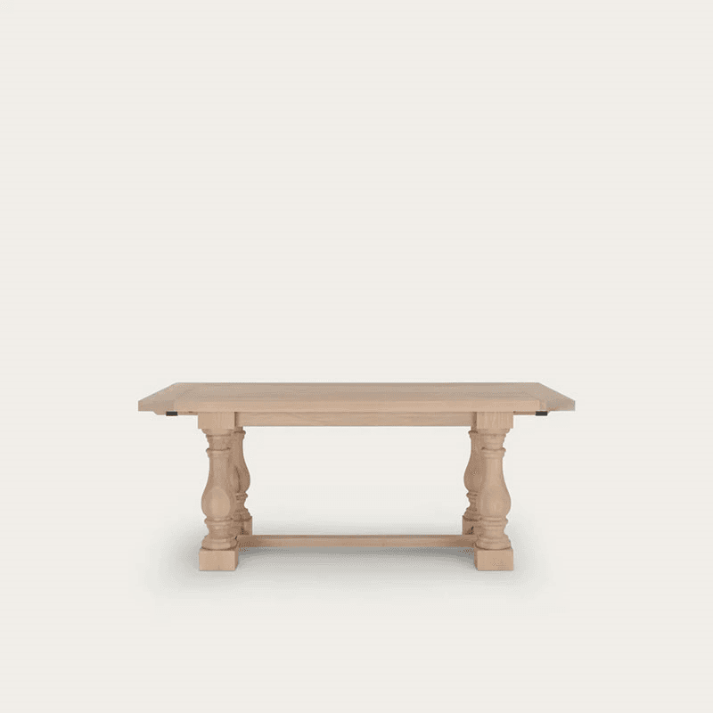 Balmoral 6-10 Seater Extending Dining Table, Natural Oak