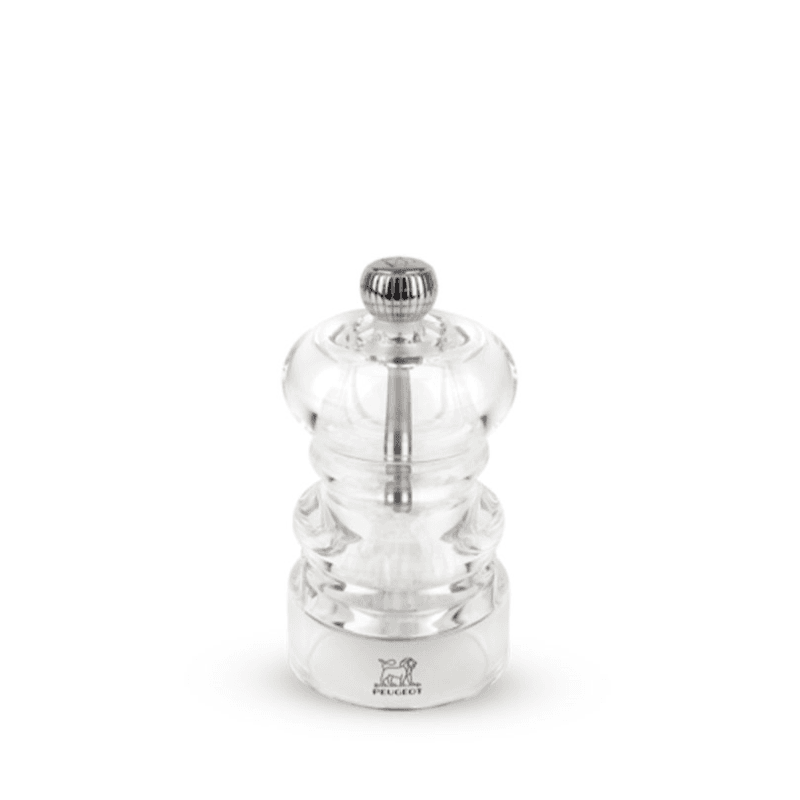 Nancy Salt Mill, 9cm, Clear Acrylic