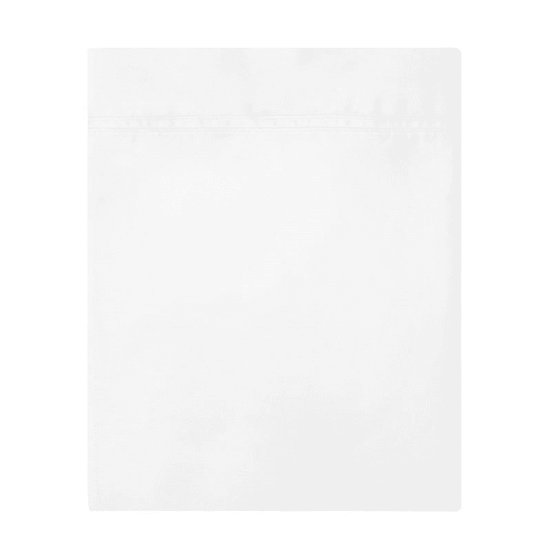 Triomphe - 300 Thread Count Cotton Sateen King flat sheet, 270 x 310cm, Blanc