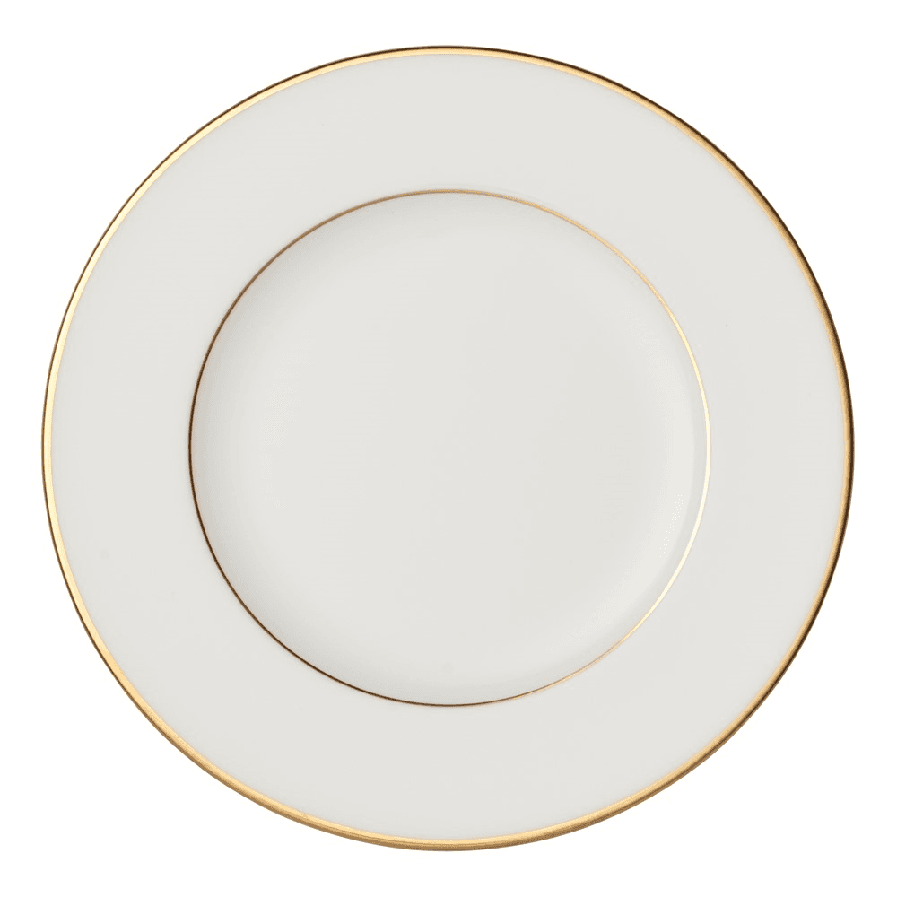 Anmut Gold Bread plate, D16cm, White/Gold