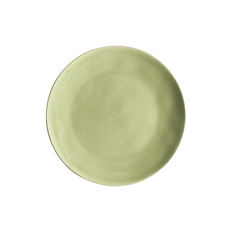 Riviera Set of 6 Dinner Plate, D27cm, Vert frais