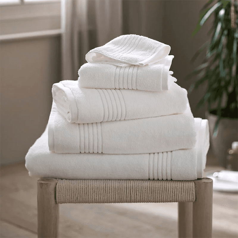 Ultra Soft Cotton Hand Towel, 50 x 90cm, White