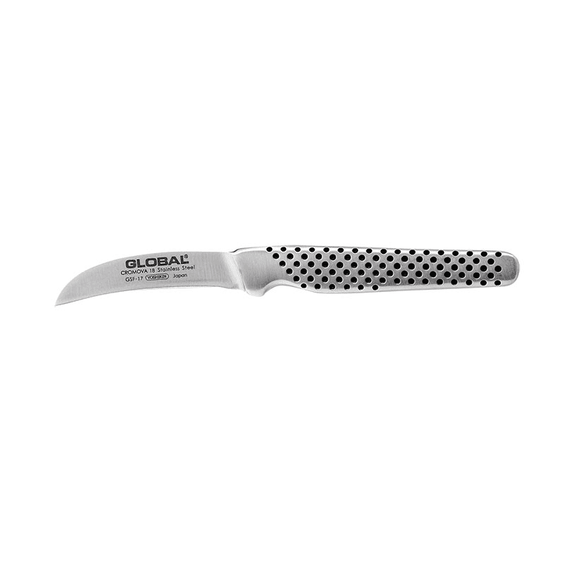 GSF Series Curved peeling knife, 6cm, Stainless Steel