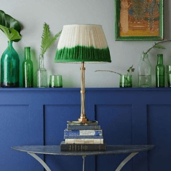 Image showing the Wrappling Table Lamp, Antique Brass product.