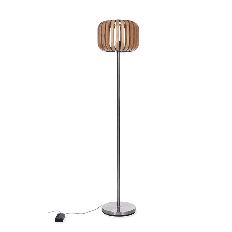 Kingston Floor Lamp, H162cm, Ash
