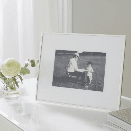 Image showing the Fine Silver Photograph frame, 5 x 7" product.