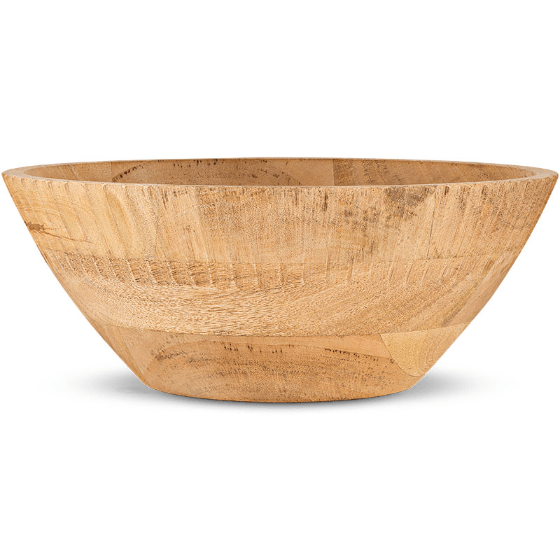 Gavivi Mango Wood Bowl, D30.5cm, Natual