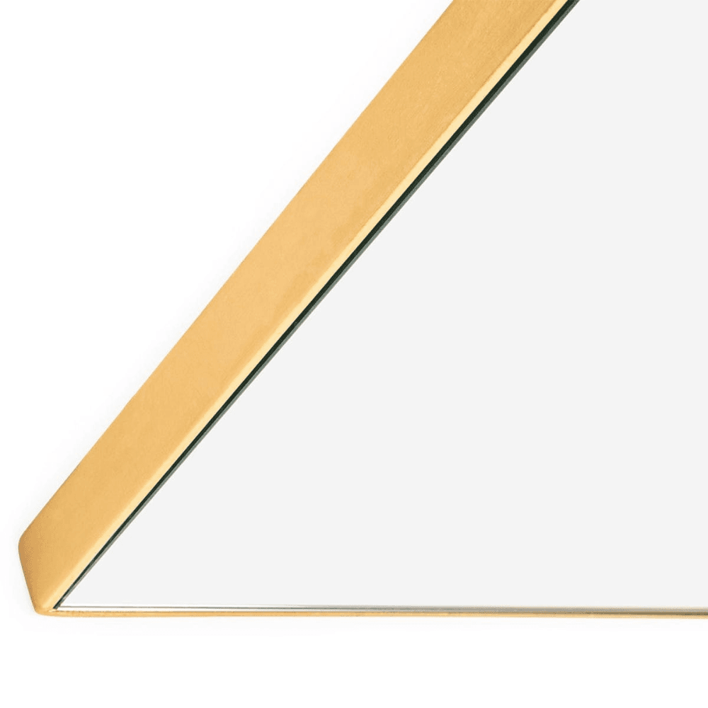 Fine Edge Edge Mirror, 130cm, Gold