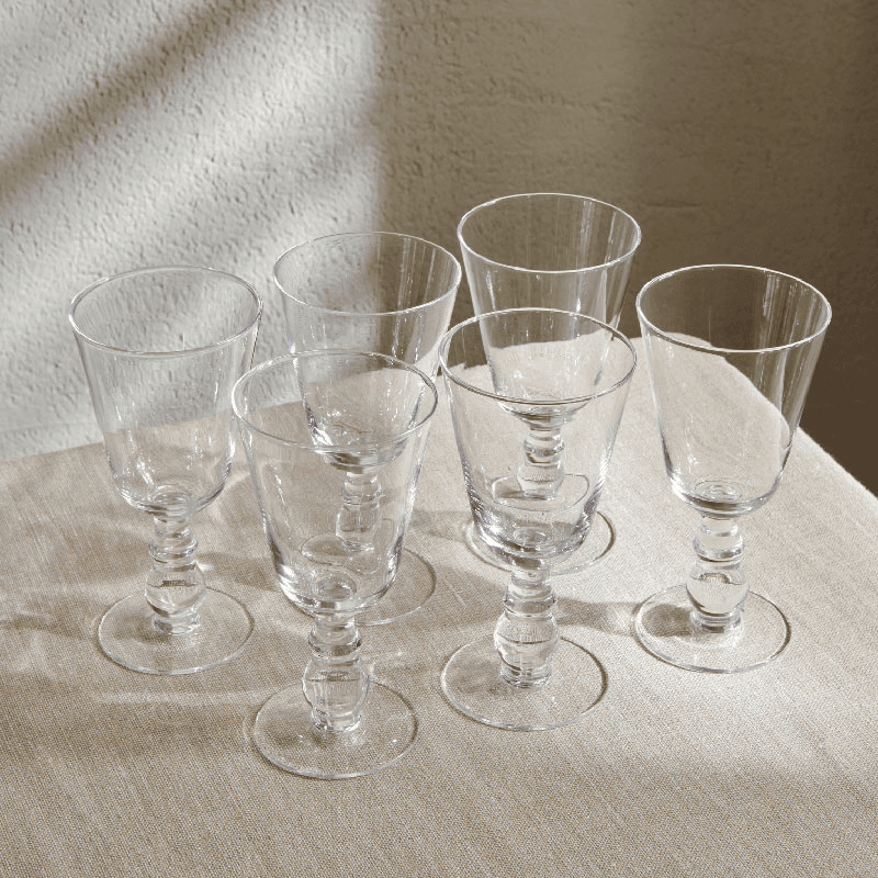 Greenwich Set of 6 Red Wine Glasses, 290ml