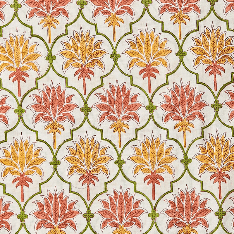 Indiana Tablecloth, 150 x 300cm, Burnt Orange