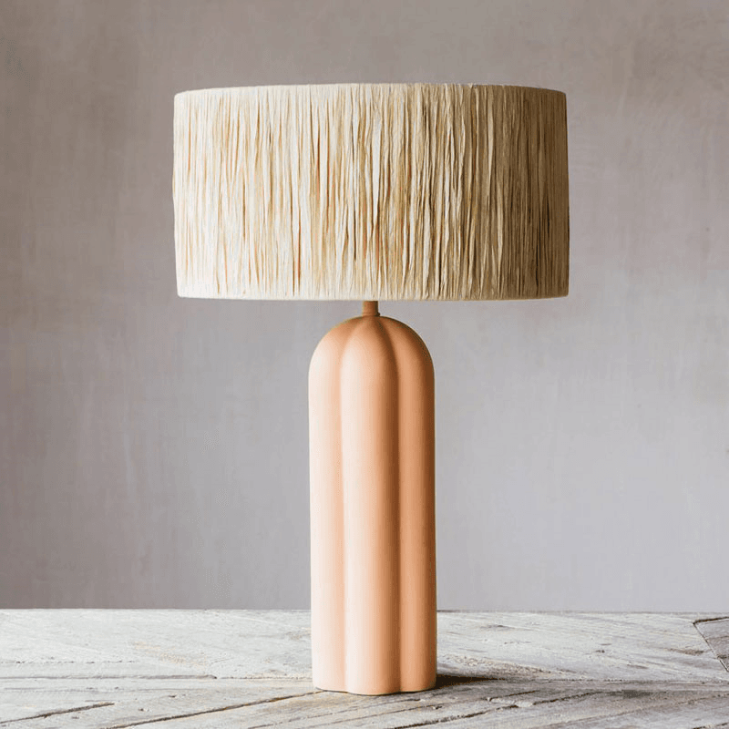 Bella Table Lamp, H41cm, Terracotta