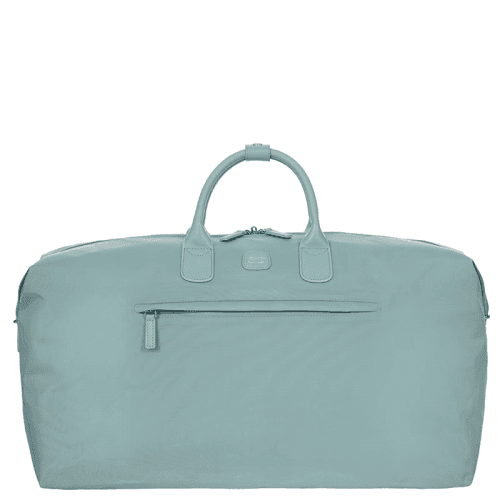 Image showing the Positano Soft Holdall, H32 x L55 x W20cm, Light Blue product.