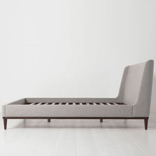 Image showing the Bed 02 Linen Super King Size Frame, Natural product.