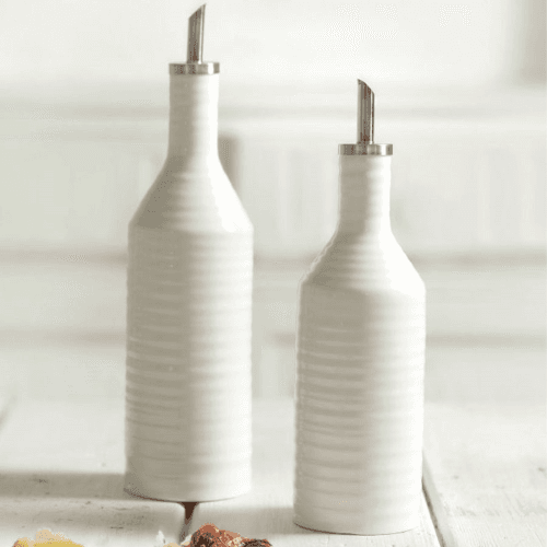 Image showing the Oil & vinegar drizzler set, White product.