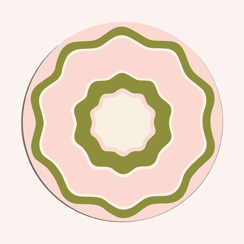 Flowerama Set of 6 Placemats, D29cm, Multi