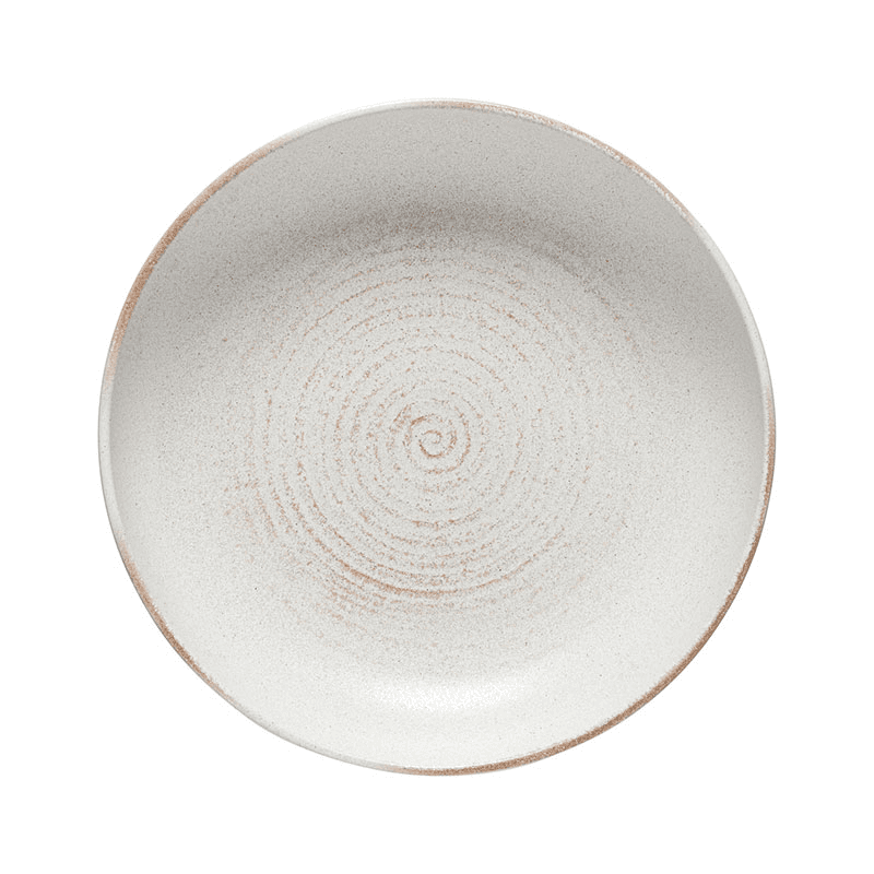 Vermont Set of 6 Dinner Plates, D27.5cm, Cream